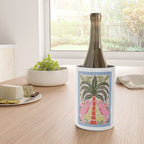 Modern Preppy Leopard Cat Jungle Oasis Wine Chiller Gallery Image 4