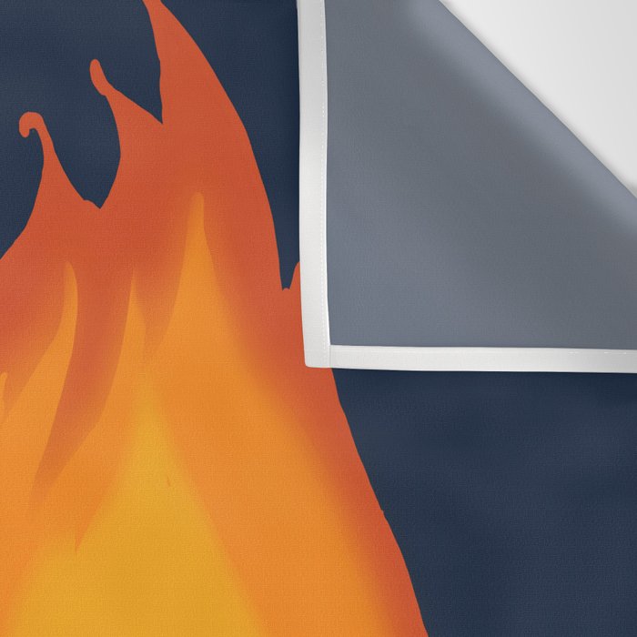 Friendly Fire Wall Tapestry Gallery Image 3