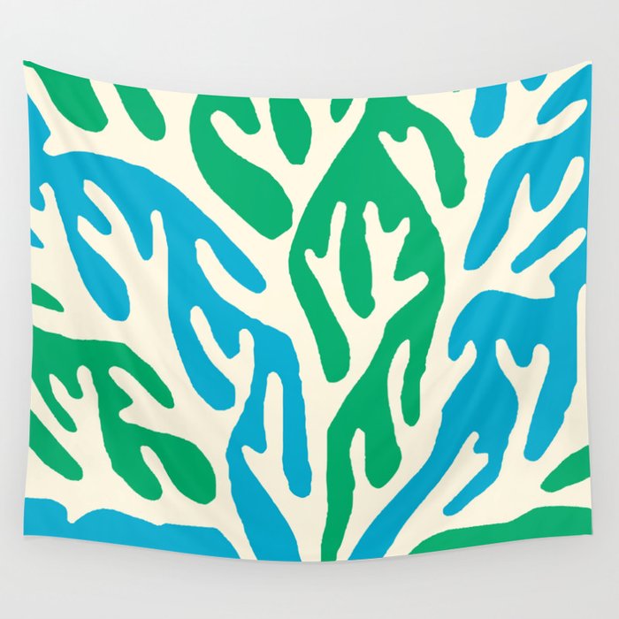 Coral Wall Tapestry Gallery Image 1