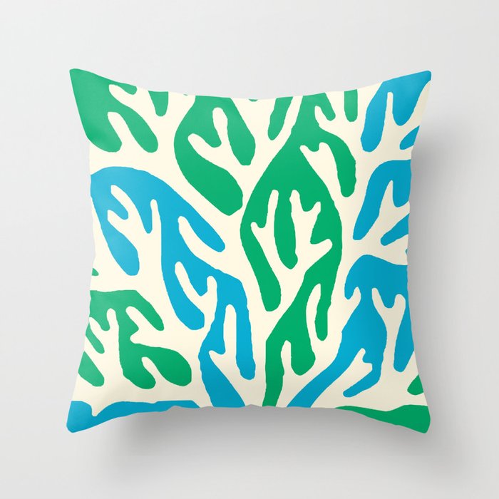Coral Throw Pillow Gallery Image 6