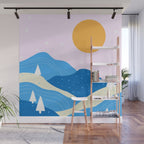 Winter Vista Wall Mural Gallery Image 1