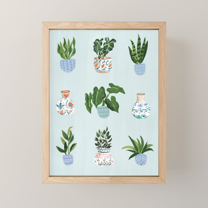 Plants Mini Art Print Gallery Image 1