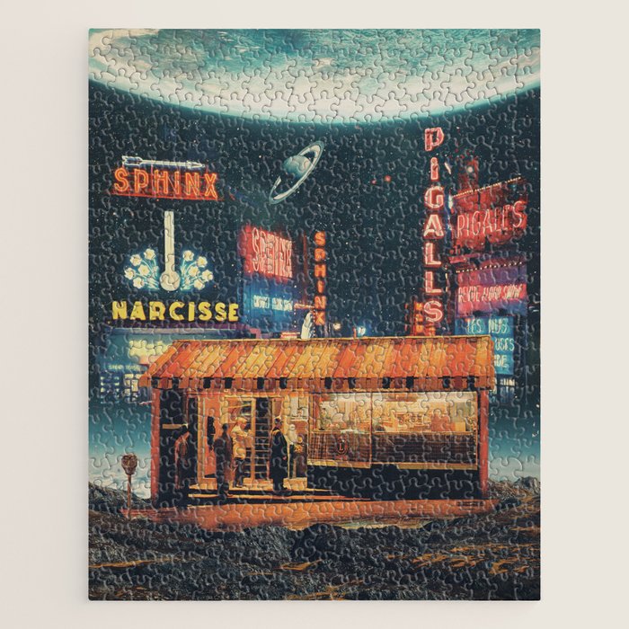 a Postcard from year 2347 Jigsaw Puzzle Gallery Image 1