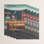 a Postcard from year 2347 Wrapping Paper Gallery Image 3