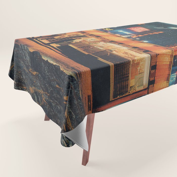 a Postcard from year 2347 Tablecloth Gallery Image 1
