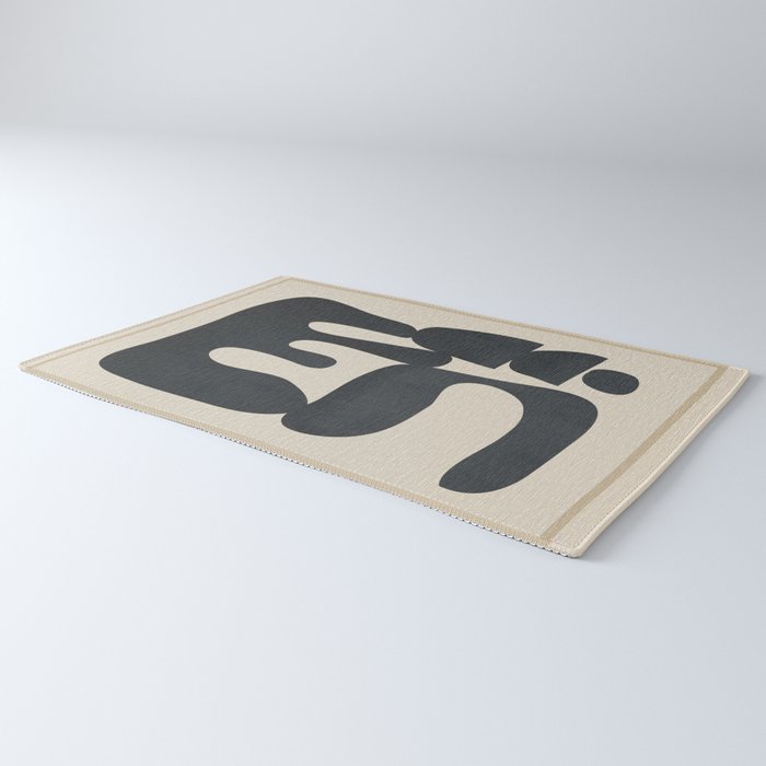 Modern Abstract Minimal Shapes 37 Rug Gallery Image 3