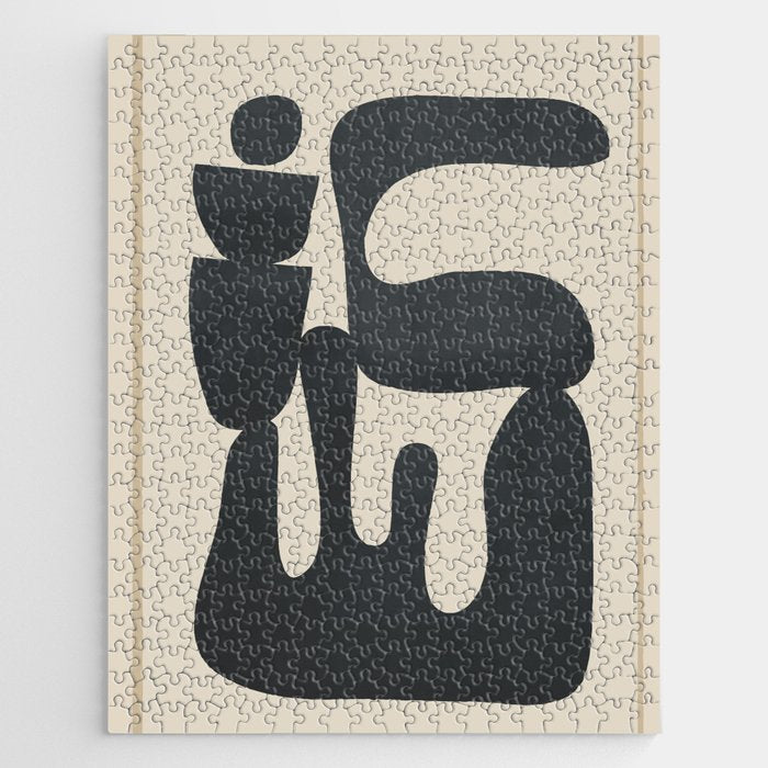 Modern Abstract Minimal Shapes 37 Jigsaw Puzzle Gallery Image 1