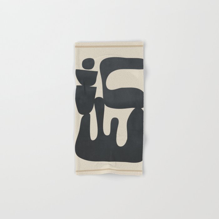Modern Abstract Minimal Shapes 37 Bath Towel Gallery Image 1