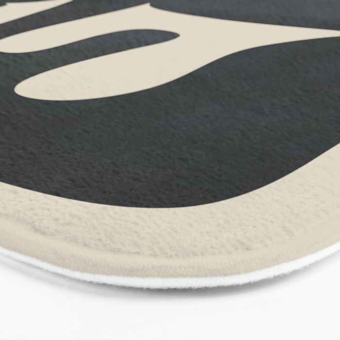 Modern Abstract Minimal Shapes 37 Bath Mat Gallery Image 3