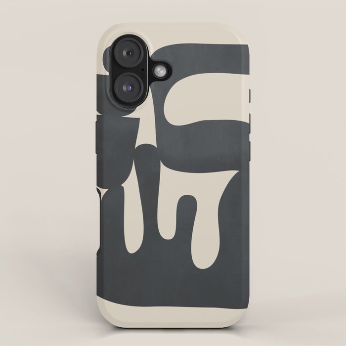 Modern Abstract Minimal Shapes 37 iPhone Case Gallery Image 1