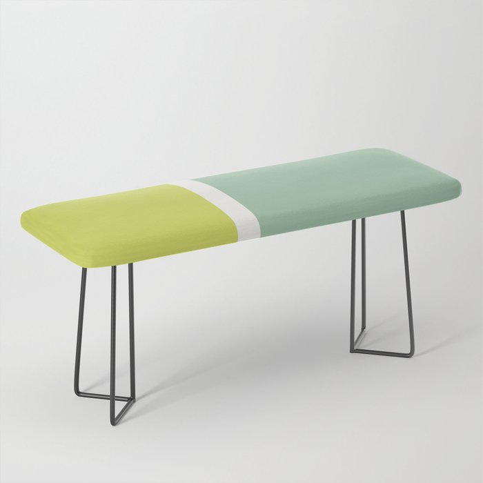 Color Block V Mint Lime Green Bench Gallery Image 1
