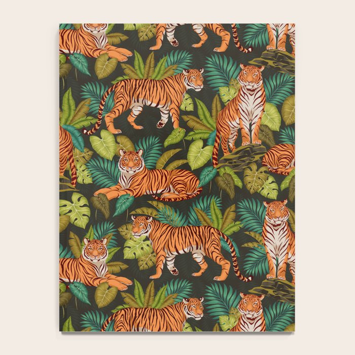 Jungle Cats In Charcoal Notebook Gallery Image 4