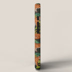 Jungle Cats In Charcoal iPhone Case Gallery Image 2