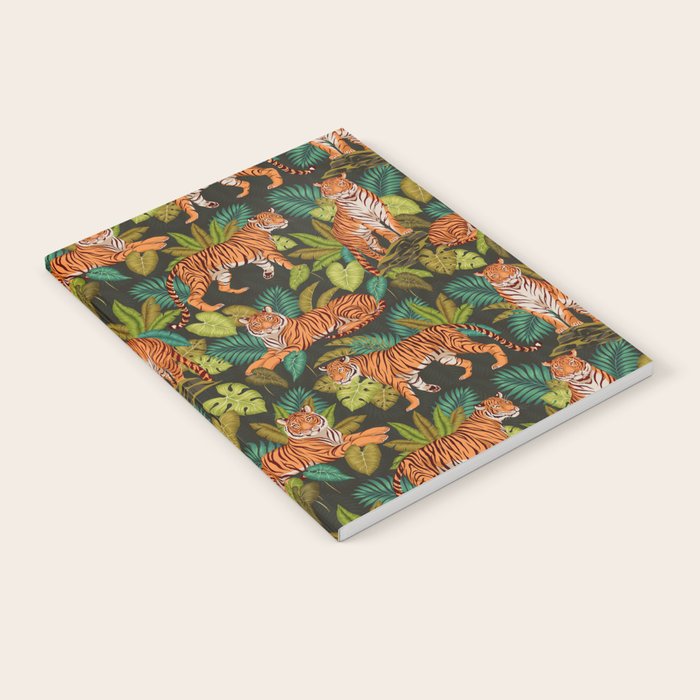 Jungle Cats In Charcoal Notebook Gallery Image 1