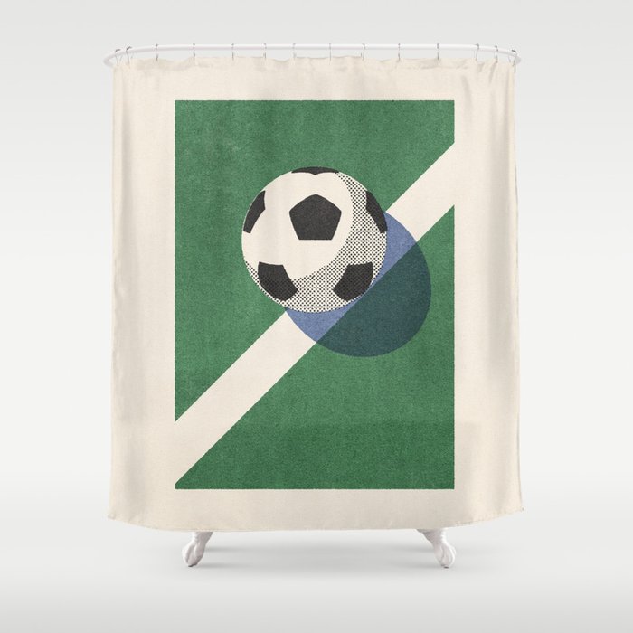 BALLS - Football - II b Shower Curtain Gallery Image 1