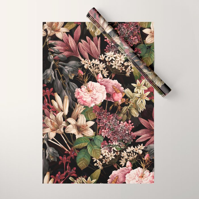 Garden of Eden- Night Wrapping Paper Gallery Image 1