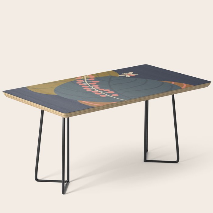 Leaves and moth Coffee Table Gallery Image 1