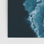 Aerial Ocean Waves - Coastal Wall Art Photography Poster Gallery Image 3