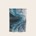 Aerial Ocean Waves - Coastal Wall Art Photography Wall Hanging Gallery Image 1