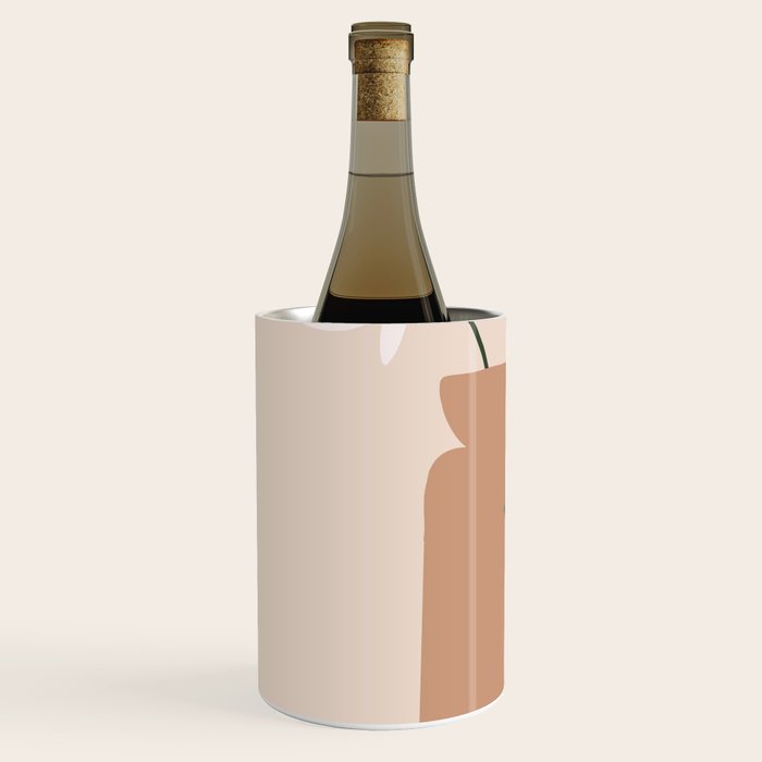 Vase no. 3 with Eucalyptus and Tulip Wine Chiller Gallery Image 2