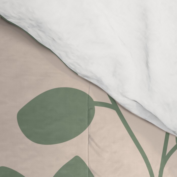 Vase no. 3 with Eucalyptus and Tulip Comforter Gallery Image 4