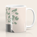 Vase no. 3 with Eucalyptus and Tulip Coffee Mug Gallery Image 1