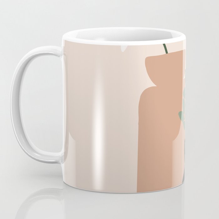 Vase no. 3 with Eucalyptus and Tulip Coffee Mug Gallery Image 3