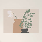 Vase no. 3 with Eucalyptus and Tulip Welcome Mat Gallery Image 1