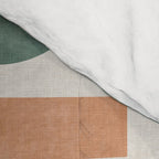 Playful Bauhaus geometric vivid shapes Comforter Gallery Image 4