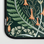 Woodland soil Morris style emerald Laptop Sleeve Gallery Image 3