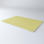 Ultra Fine Stripe Narrow Vertical Pinstripe Pattern in Chartreuse and White Rug Gallery Image 3
