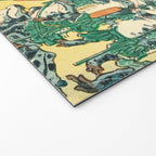 Fashionable Battle of Frogs by Kawanabe Kyosai, 1864 Welcome Mat Gallery Image 2