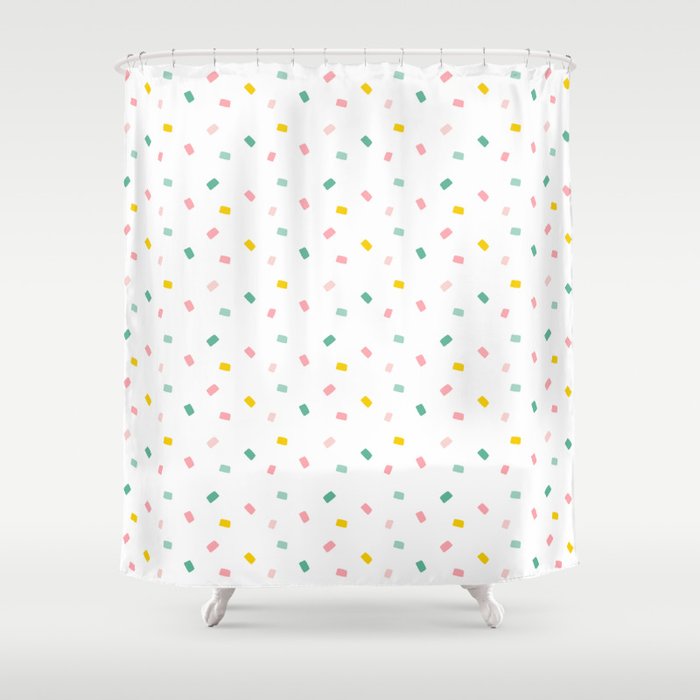 Confetti Shower Curtain Gallery Image 1