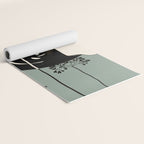 Gentle Beauty 9 Line Drawing Yoga Mat Gallery Image 2