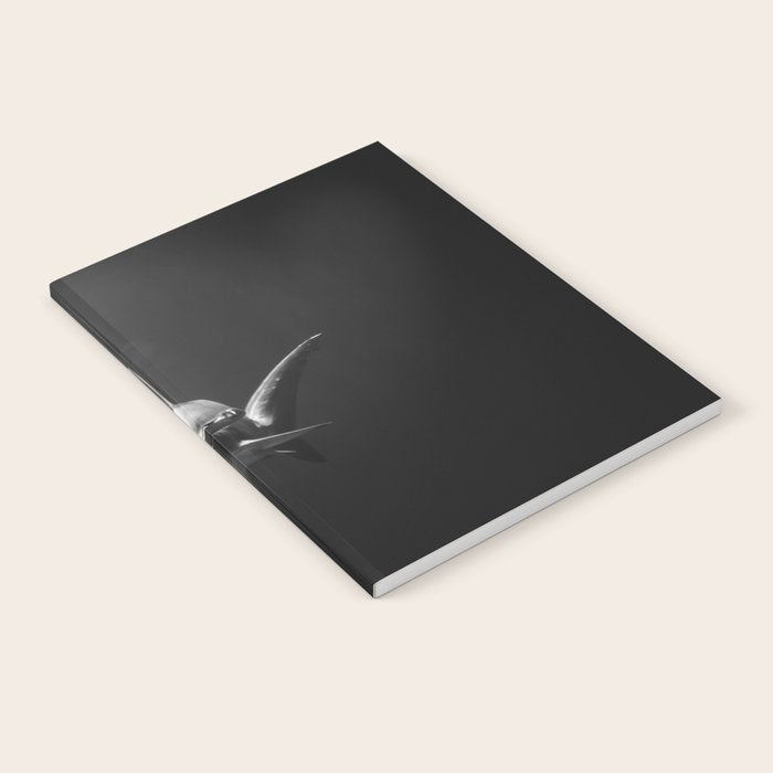 Hammerhead Shark (Black and White) Notebook Gallery Image 2