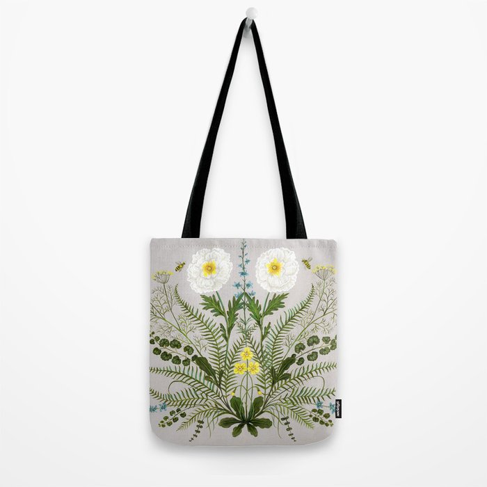 Poppy and Primrose Tote Bag Gallery Image 2