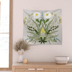 Poppy and Primrose Wall Tapestry Gallery Image 2