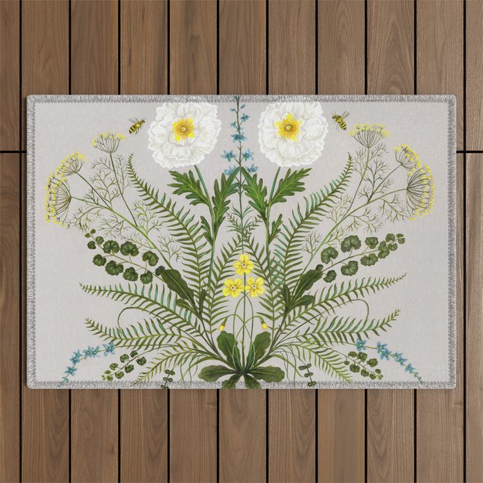 Poppy and Primrose Outdoor Rug Gallery Image 1