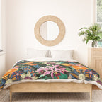 Tropical Orange Garden Duvet Cover Gallery Image 3