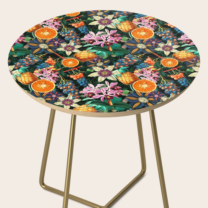 Tropical Orange Garden Side Table Gallery Image 2