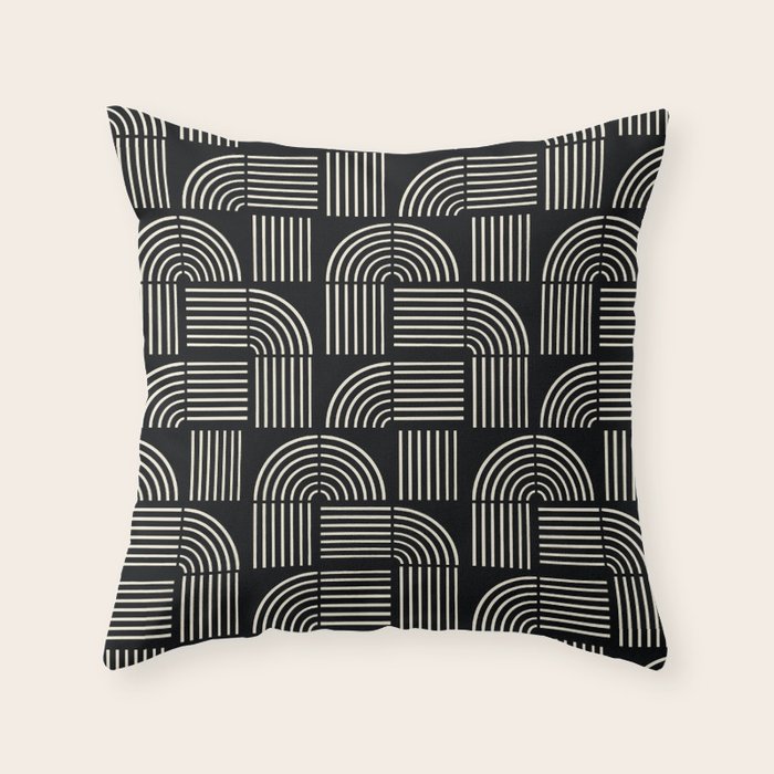 Balance Lines Throw Pillow Gallery Image 1
