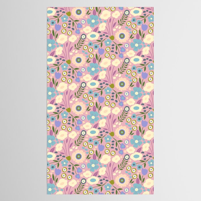 Whimsy Floral  Tablecloth Gallery Image 2