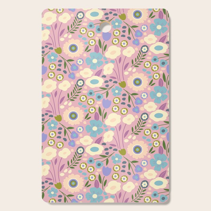 Whimsy Floral  Cutting Board Gallery Image 1