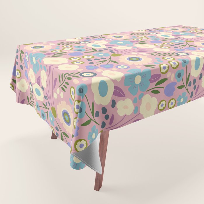 Whimsy Floral  Tablecloth Gallery Image 1