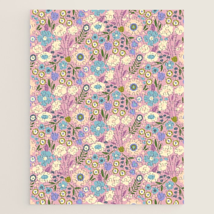 Whimsy Floral  Jigsaw Puzzle Gallery Image 1