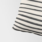 Black Horizontal Lines Pillow Sham Gallery Image 4