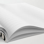 Black Horizontal Lines Notebook Gallery Image 2