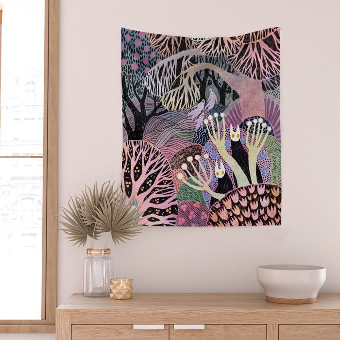 Ghosts of Curiosity Wall Tapestry Gallery Image 2