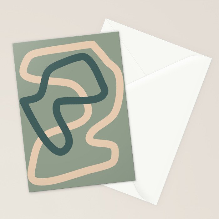 Abstract 03C Stationery Card Gallery Image 2