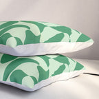 Wavy Check in Forest Green Pillow Sham Gallery Image 3